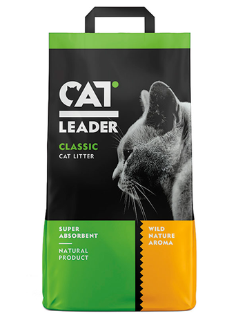 Cat Leader Classic Wild Nature Кет Лідер Класік Аромат Дикої Природи Суперпоглинальний Наповнювач У Котячий Туалет Фото Від Dog.Com.Ua