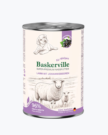 Консерва Baskerville Holistic Ягненок Со Смородиной Для Щенков Фото От Dog.Com.Ua