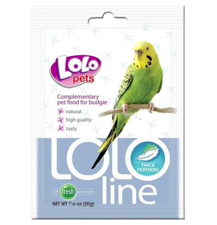 Lolo Pets Витамины для попугаев для пера