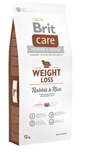 Сухий корм Brit Care (Бріт Кеа) Weight Loss Rabbit & Rice для собак з надмірною вагою (кролик і рис)