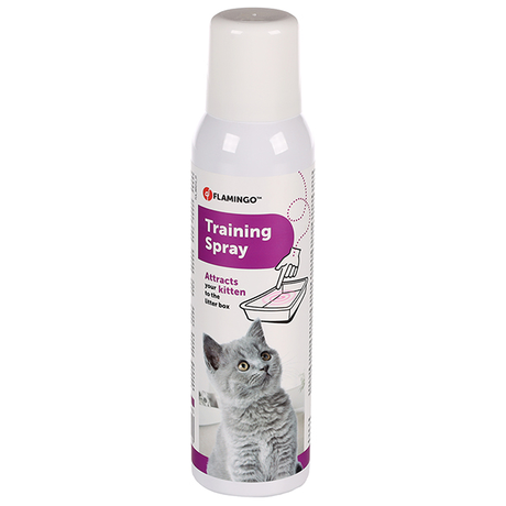 Flamingo Kitten Training Spray ФЛАМІНГО ТРЕНІНГ СПРЕЙ для привчання кошеняти до туалету, кігтеточки, іграшки