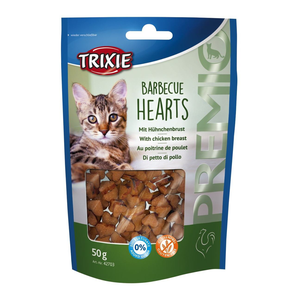 Trixie Ласощі Для Котів Premio Barbecue Hearts Курка Фото Зоомагазину Dog.Com.Ua