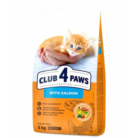 Клуб 4 лапы (Club 4 paws) Premium Kittens Сухой корм для котят с лососем