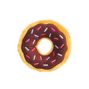 Zippypaws Junior Donutz Chocolate Мягкая Донатс Шоколад Для Собак С Пищалкой Фото Зоомагазина Dog.Com.Ua