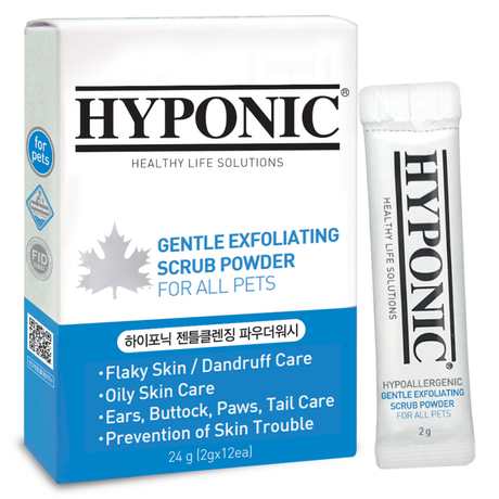 Hyponic Gentle Exfoliating Scrub Powder Нежный Отшелушивающий Скраб-Порошок Для Собак И Кошек Фото От Dog.Com.Ua