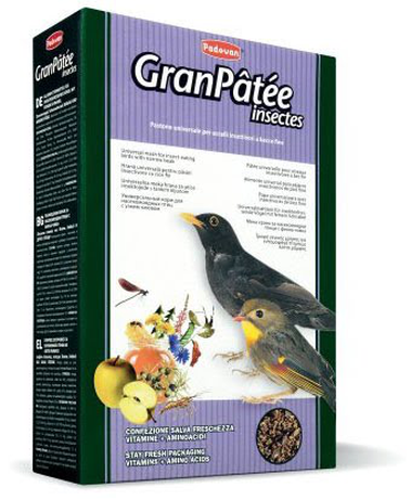 Padovan GranPatee insectes Основний корм для комахоїдних птахів