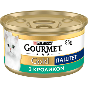 Gourmet Gold Паштет Для Кошек С Кроликом, 85 Г Фото Зоомагазина Dog.Com.Ua