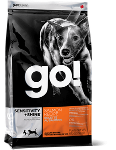 Сухий корм GO! Sensitivity + Shine Salmon Dog для собак всіх порід і вікових груп з чутливим травленням (лосось і вівсянка)