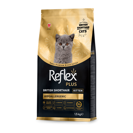 Reflex Plus British Shorthair Kitten Сухий Корм Для Британських Короткошерстих Кошенят Фото Від Dog.Com.Ua
