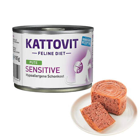 Kattovit Veterinary Sensitive Turkey Вологий Корм Для Кішок З Харчовою Непереносимістю З Індичкою Фото Від Dog.Com.Ua