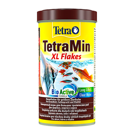 Тetra Min XL Flakes Корм для аквариумных рыб в виде хлопьев, 10 л