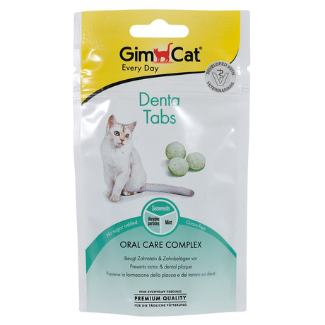 Вітаміни Gimcat Для Котів Гімкет Табс Дента Таблетки 40 Г Фото Від Dog.Com.Ua
