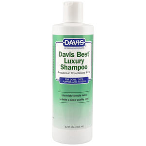 Davis Best Luxury Shampoo шампунь для блиску шерсті у собак та котів, концентрат