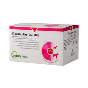 Vetoquinol Clavaseptin Клавасептин протиінфекційний препарат для собак та кішок