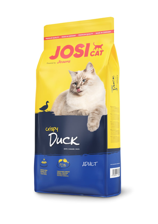 Josera JosiCat Ente & Fisch (Crispy Duck) для дорослих домашніх котів (качка)