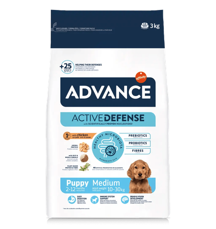 Сухий корм Advance (Едванс) Dog Medium Puppy для цуценят середніх порід