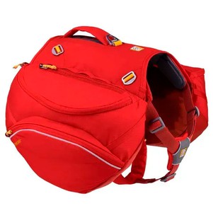 Ruffwear Palisades™ Шлейка-рюкзак для собак червона