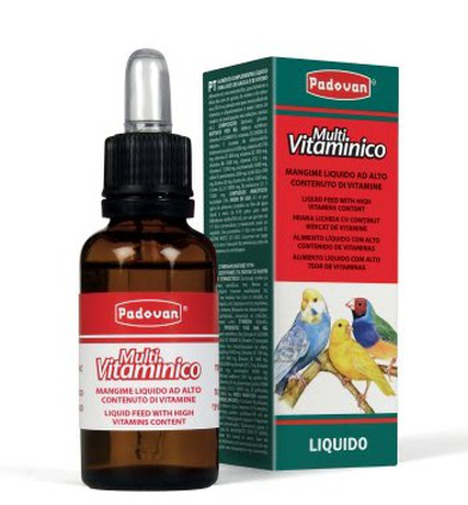 Padovan Multivitaminico Прикорм Для Птахів, Що Мешкають У Клітках І Вольєрах Фото Від Dog.Com.Ua