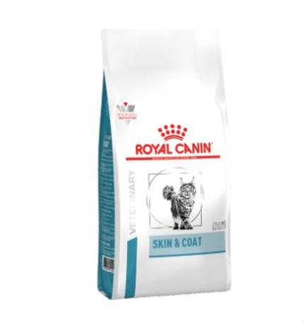 Royal Canin Skin & Coat Feline Сухой корм-диета для поддержания защитных функций кожи при дерматозах и чрезмерном выпадении шерсти у взрослых стерилиз