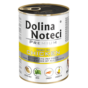 Корм консервированный Dolina Noteci Premium для собак с курицей