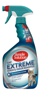 Simple Solution Extreme Cat stain and odor remover надпотужний концентрований рідкий засіб для нейтралізації запахів та видалення стійких плям від