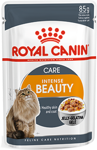 Royal Canin Intense Beauty (кусочки в желе) Консервы для кошек Поддержания красоты