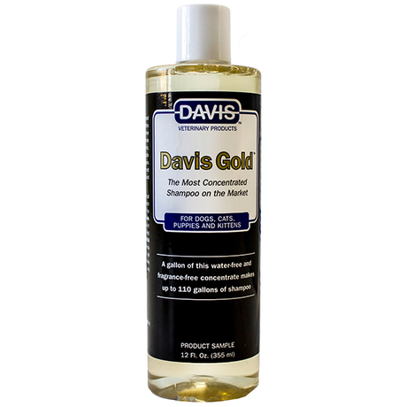 Davis Gold Shampoo суперконцентрированный шампунь собак и котов