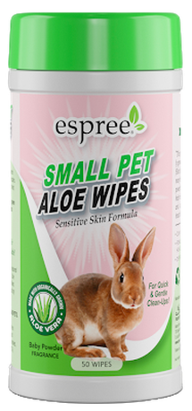 Espree Small Animal Wipes Влажные салфетки для груминга мелких животных