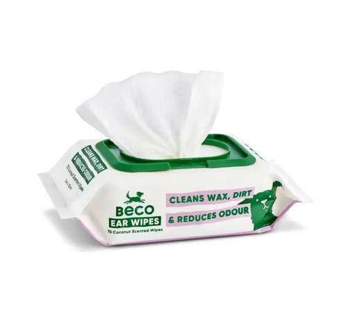 Beco Pets Dog Ear Wipes Бамбуковые Салфетки Для Очистки Ушей У Собак Фото От Dog.Com.Ua
