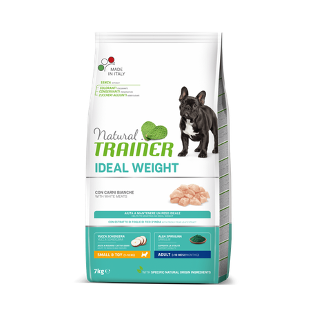 Trainer (Трейнер) Natural Weight Care Small&Toy Adult сухой корм с курицей и индейкой для собак мелких пород с избыточным весом