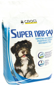 Croci Super Nappy Nonslip XL Антискользящие пеленки для собак 60х90,  10 шт