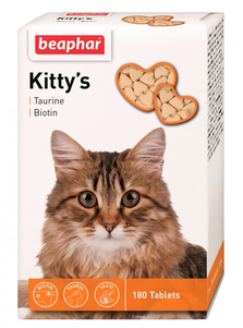 Beaphar Kitty's Taurin и Biotin витамины для взрослых кошек