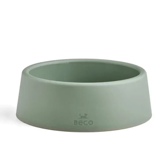 Beco Pets Steady Bowls Миска Зі 100% Переробленого Пластику Для Собак Зелена Фото Зоомагазину Dog.Com.Ua