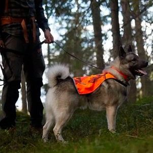 Non-stop dogwear Camo cover Камуфляжна накидка для собак помаранчева