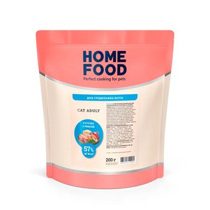 Home Food Сухий корм преміум-класу для стерилізованих кішок з куркою та рибою