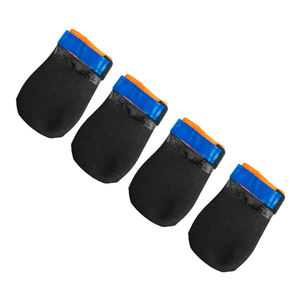 Non-Stop Dogwear Protector Bootie Ботинки Для Собак Черные С Оранжевым Фото Зоомагазина Dog.Com.Ua