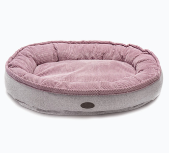 Harley And Cho Лежак Овальний Для Собак Donut Pink Фото Зоомагазину Dog.Com.Ua