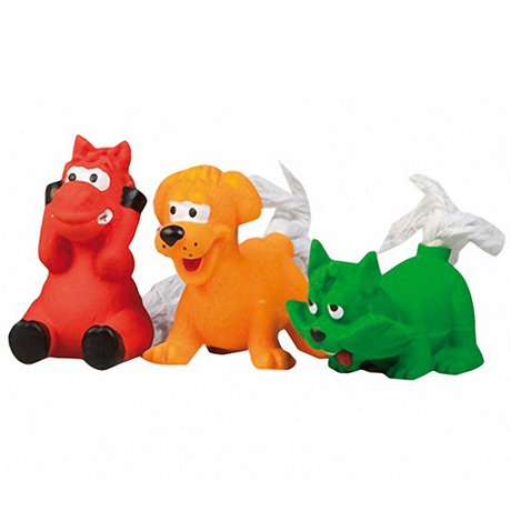 Flamingo Toys ФЛАМІНГО іграшки для собак, лоша, щеня, кошеня, хвіст з каната, латекс