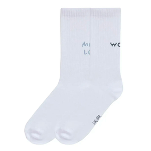 Palopa Tennis Socks Lettering Шкарпетки Для Власників Собак Блакитні З Сірим Фото Зоомагазину Dog.Com.Ua