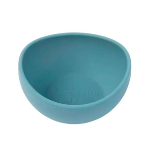 Fuzzyard Life Силіконова Миска Для Собак Блакитна Фото Зоомагазину Dog.Com.Ua