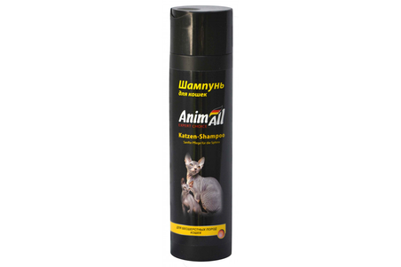 AnimAll Katzen Shampoo Шампунь для безшерстих кішок, 250 мл