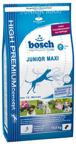 Сухой корм Bosch Junior Maxi (Бош Юниор Макси) для щенков крупных пород