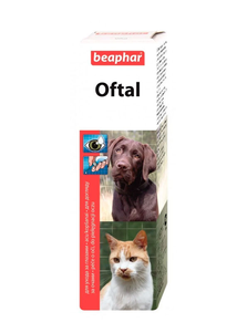 Beaphar Oftal раствор для очистки глаз собак и кошек