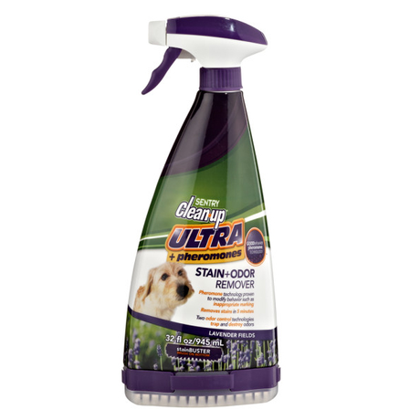 Sentry Clean-UP Ultra+Pheromones Stain+Odor Remover З ФЕРОМОНАМИ УЛЬТРУ ПАРХО- та ПЛЯМОВИВОДНИК для собак та котів