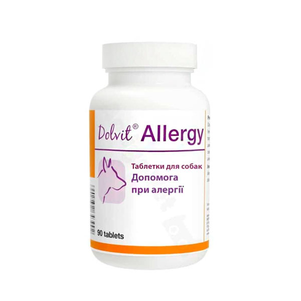 Dolfos Dolvit Allergy Витамины При Аллергии У Собак, 90 Таб Фото Зоомагазина Dog.Com.Ua