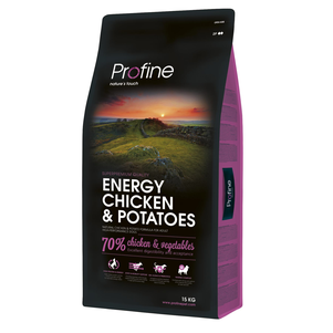 Сухой корм Profine Energy Chicken (Профайн Энерджи) для взрослых собак с повышенной физической нагрузкой (курица)