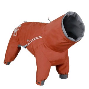 Hurtta Mudventure Overall ECO Дождевик комбинезон для собак оранжевый