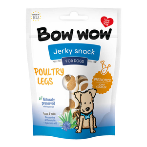 Bow Wow Ласощі Для Собак Снеки З Куркою У Вигляді Курячої Ніжки Фото Зоомагазину Dog.Com.Ua