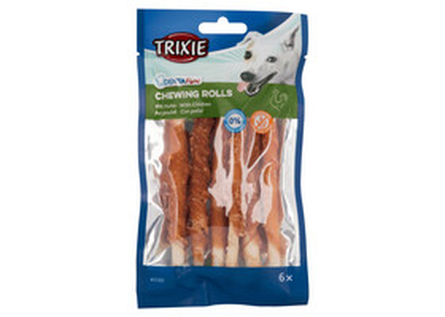 Trixie Denta Fun Палички з куркою для чищення зубів собак, 12 см