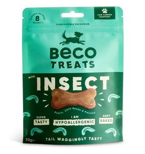Beco Pets Гіпоалергенне Печиво Для Собак (Комаха З Яблуком І Насінням Чіа) Фото Зоомагазину Dog.Com.Ua